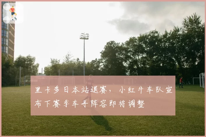 里卡多日本站退赛，小红牛车队宣布下赛季车手阵容即将调整